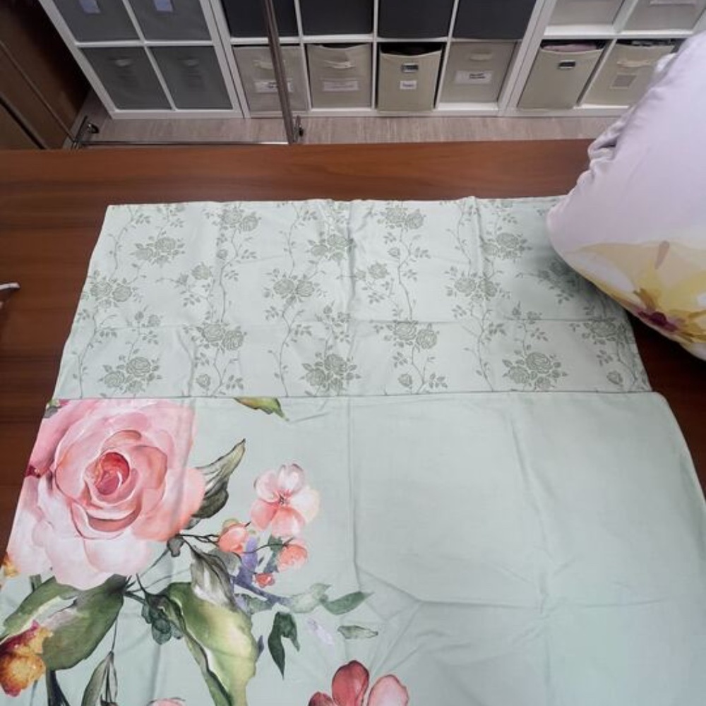 Cool Pink Roses Comforter Set Bebejan King - Picture 5 of 5